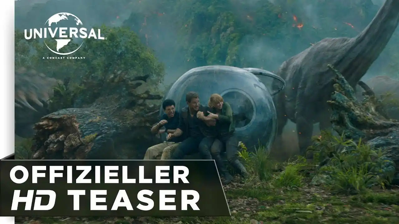 Jurassic World: Das gefallene Königreich - Teaser RUN deutsch/german HD