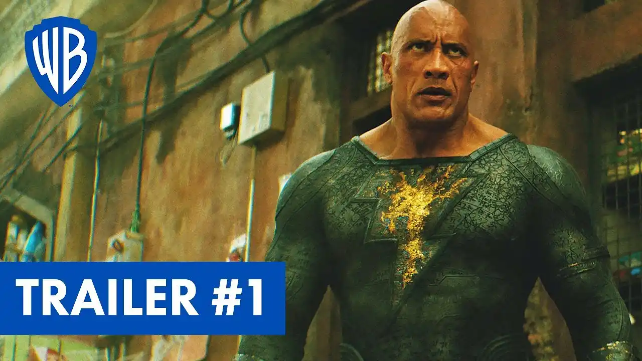 BLACK ADAM – Trailer #1 Deutsch German (2022)