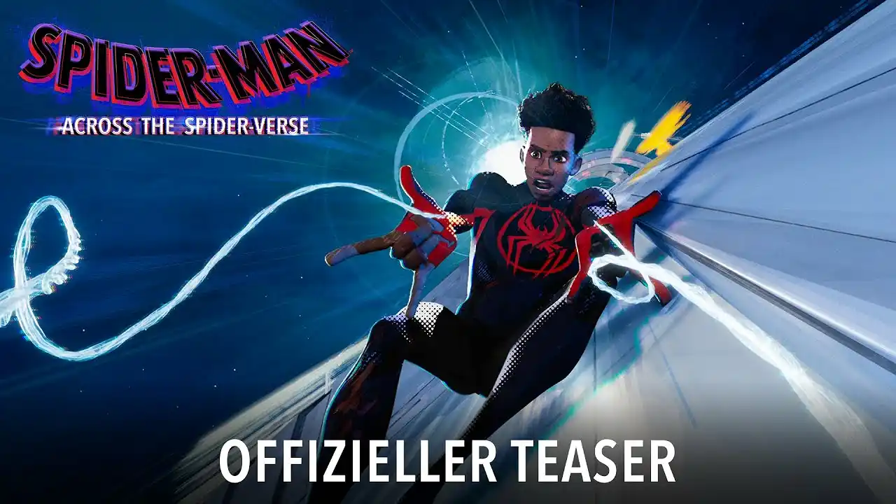 Spider-Man: Across the Spider-Verse  - Offizieller Teaser Trailer Deutsch (Kinostart 1.6.2023)