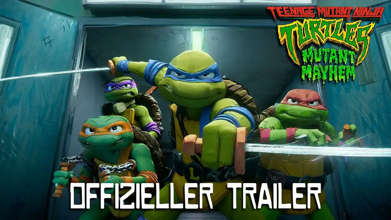 TEENAGE MUTANT NINJA TURTLES: MUTANT MAYHEM | OFFIZIELLER TRAILER 2 | Paramount Pictures Germany