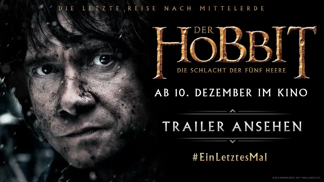 DER HOBBIT: DIE SCHLACHT DER FÜNF HEERE - TV Spot 1 Battle Begins 30" Deutsch HD