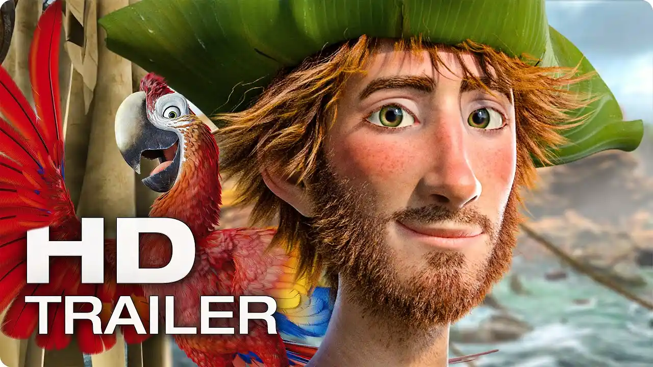 ROBINSON CRUSOE Trailer German Deutsch (2016)