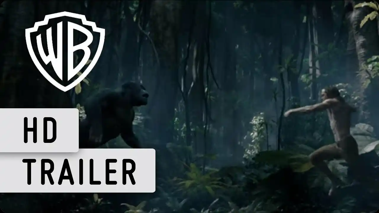 LEGEND OF TARZAN - Trailer #1 Deutsch HD German (2016)