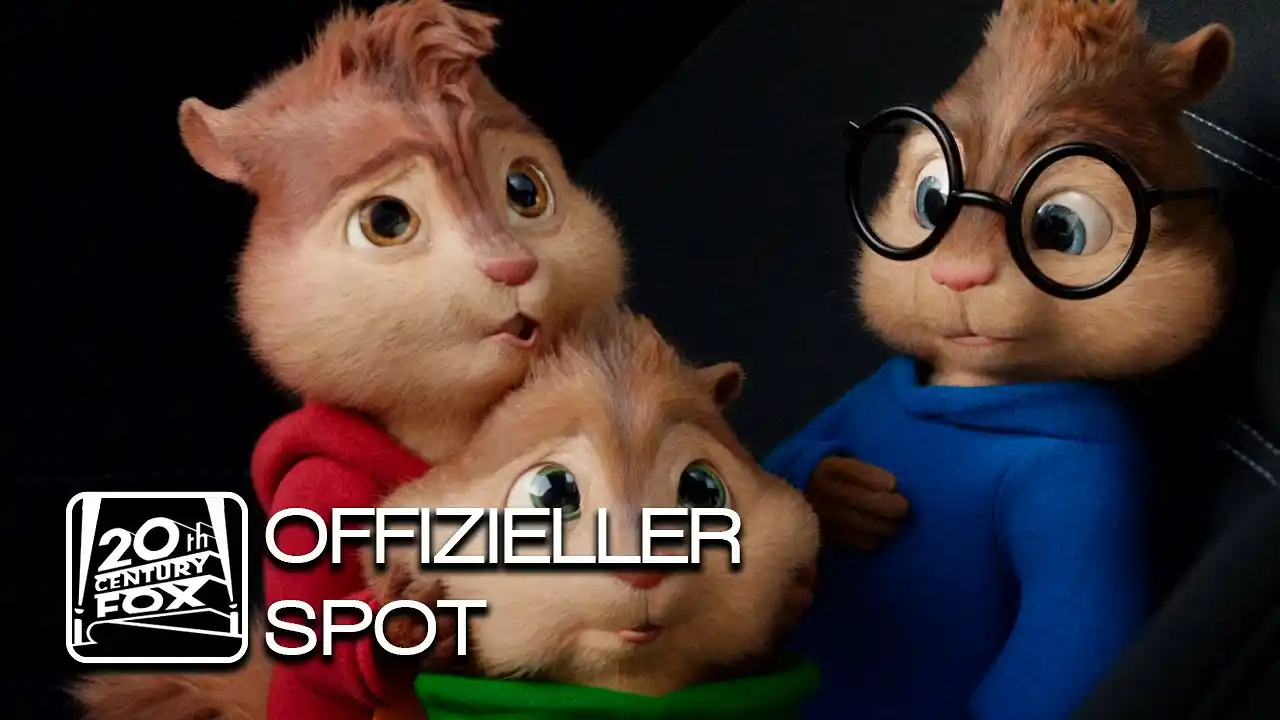 Alvin und die Chipmunks: Road Chip | TV-Spot Land Wasser Luft 20"  | Deutsch HD German | TrVi