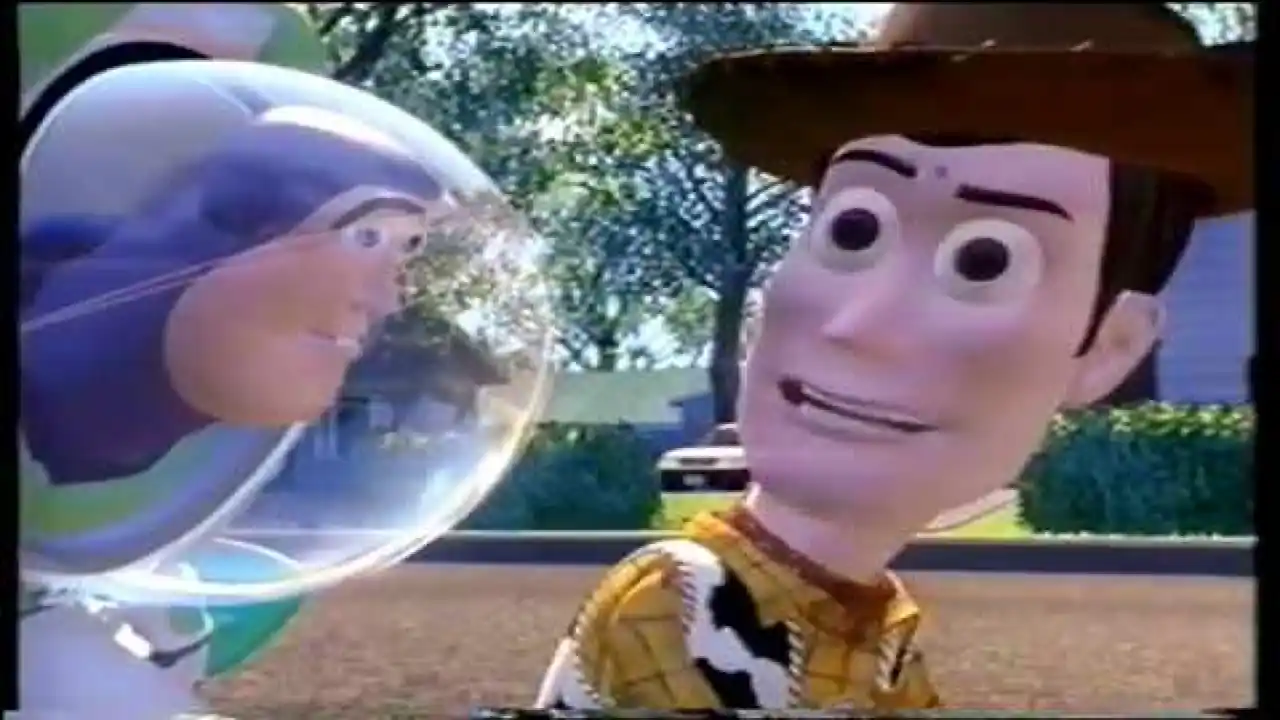 Toy Story - German Trailer - (Deutscher Trailer) - [VHS] - 1995
