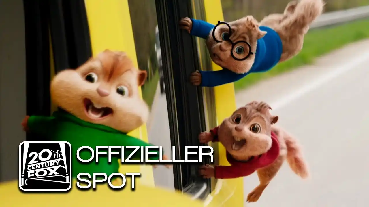Alvin und die Chipmunks: Road Chip | TV-Spot Familie zusammen halten 20" | Deutsch HD | TrVi