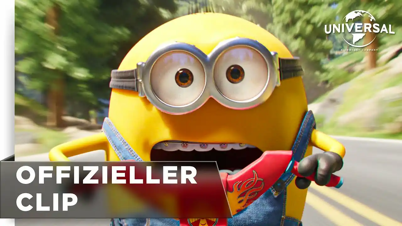 Minions – Auf der Suche nach dem Mini-Boss | Clip „Auf dem Weg ins Kino“ deutsch/german HD