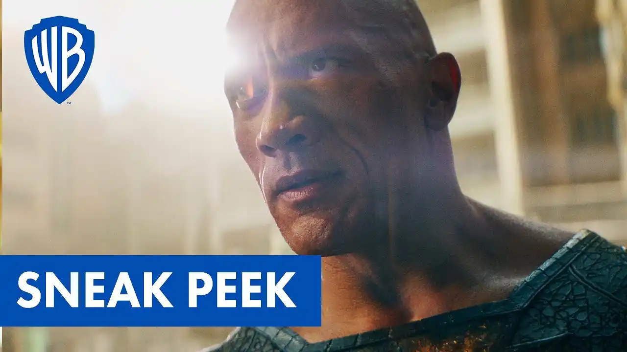 BLACK ADAM – Comic-Con Sneak Peek Deutsch German (2022)