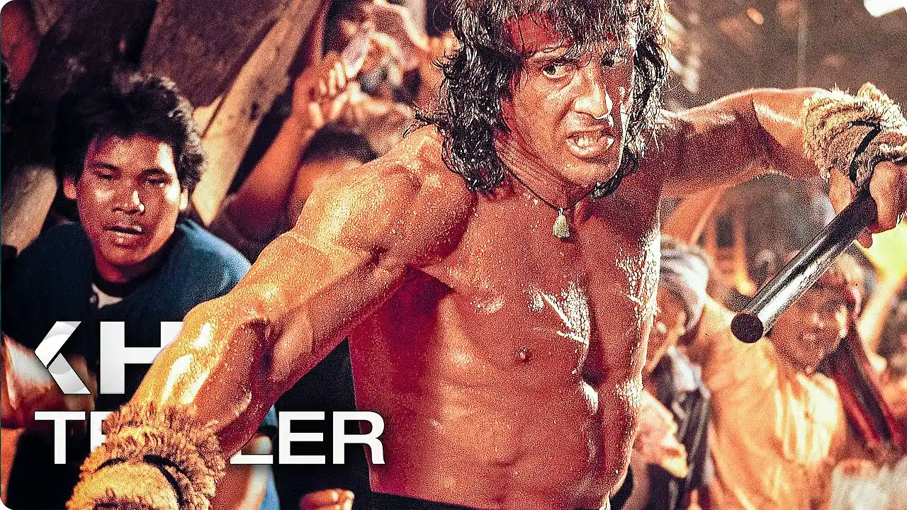 RAMBO 3 Trailer German Deutsch (1988)