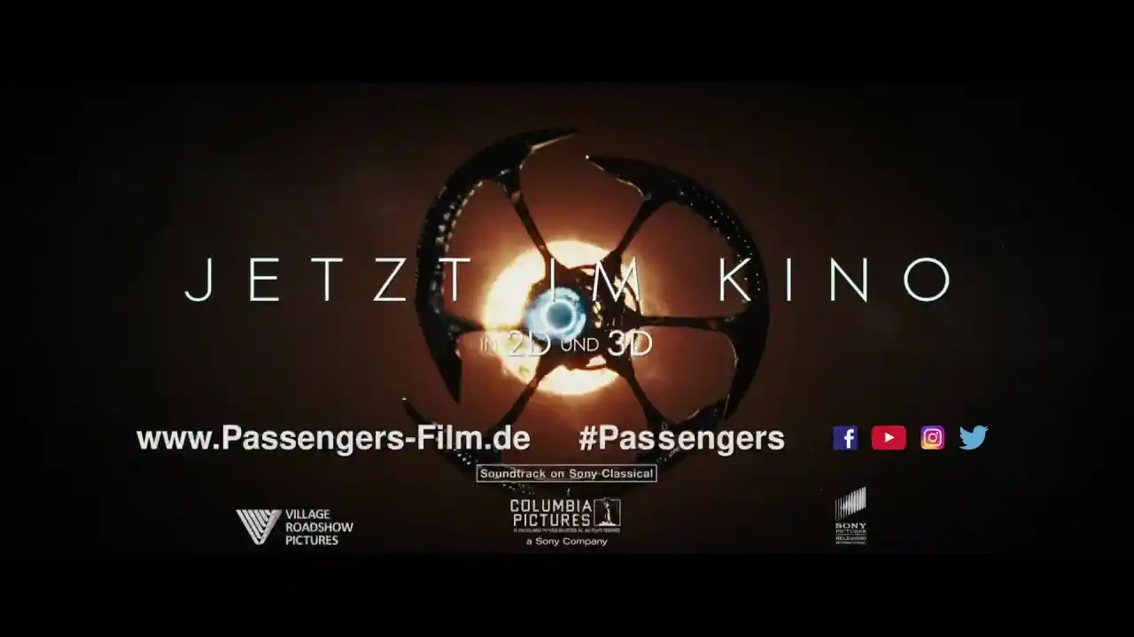 PASSENGERS - Movie Event 20" - JETZT IM KINO!
