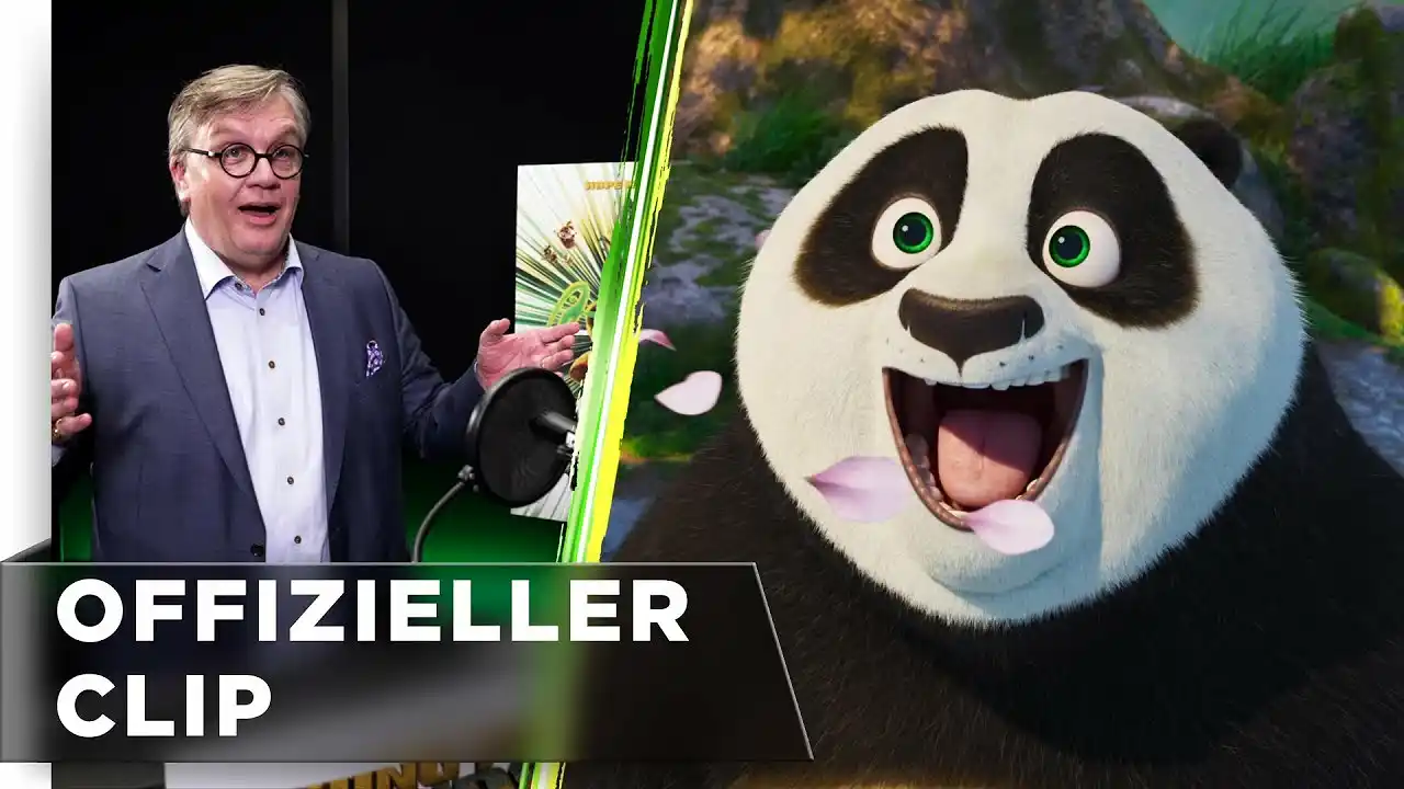 Kung Fu Panda 4 | Exklusiver Clip "Im Synchronstudio" deutsch/german HD