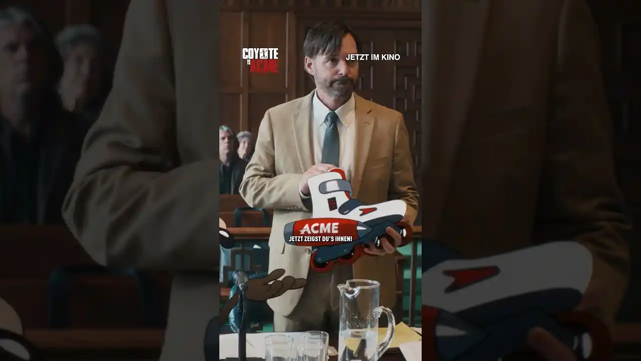 Schaut COYOTE VS. ACME auf der großen Leinwand! 🧨