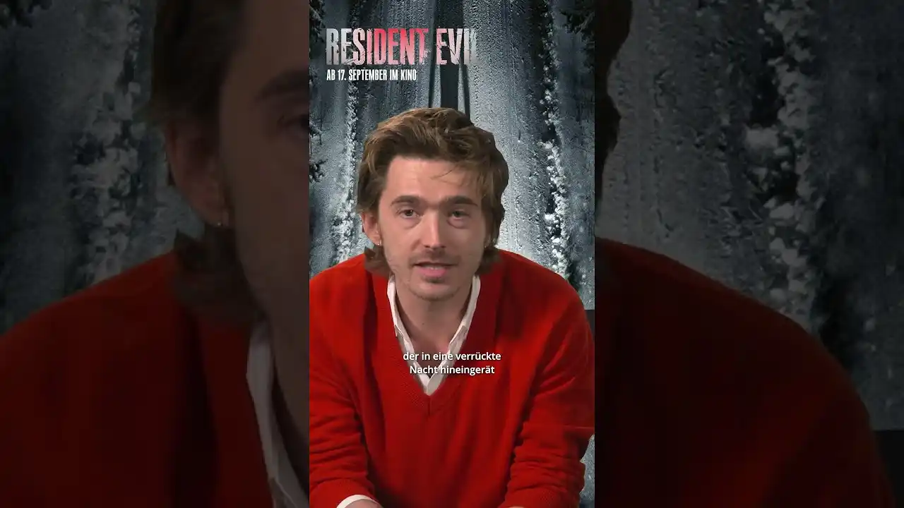 Direkte Grüße von Austin Abrams vor dem großen Start! 👋 RESIDENT EVIL – Ab 17. September im Kino!