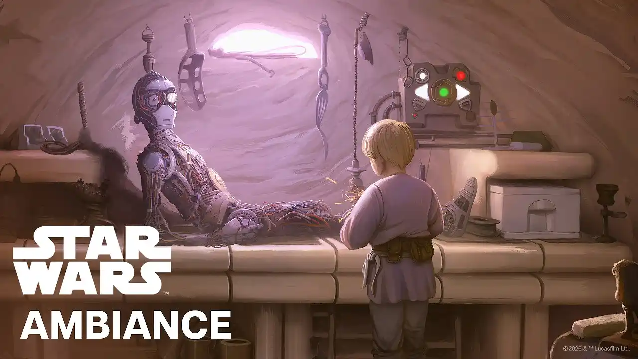 Star Wars Ambiance: Anakin Building C-3PO | 10 Hours for Work, Study & Sleep