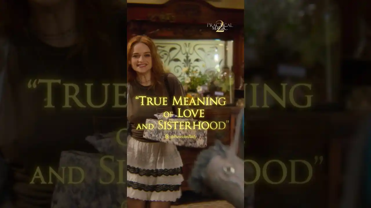 Tag your sisters in the comments to remind them to get #PracticalMagic2 tickets!