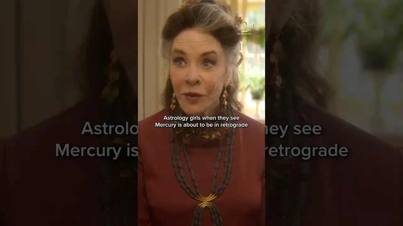 Video: Is there a spell to make Mercury retrograde easier? 🫠 #PracticalMagic2