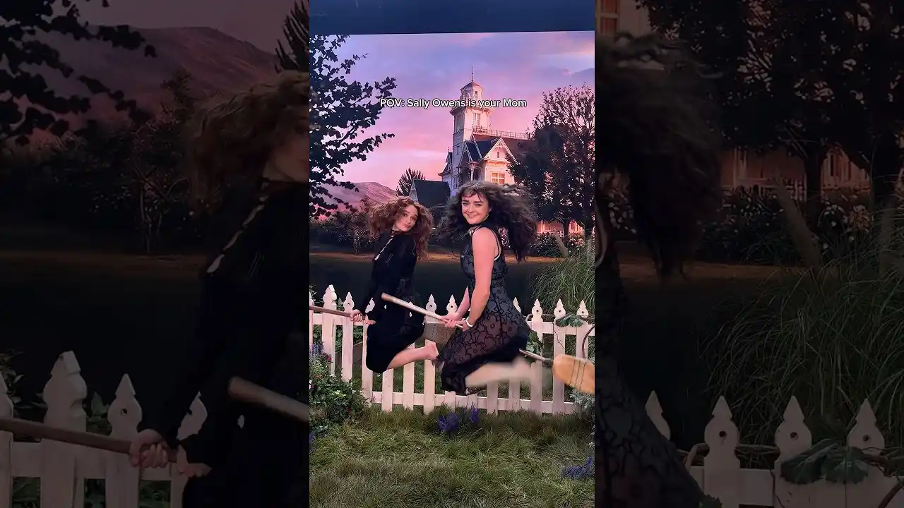Video: They got it from their momma! 🧹✨#PracticalMagic2