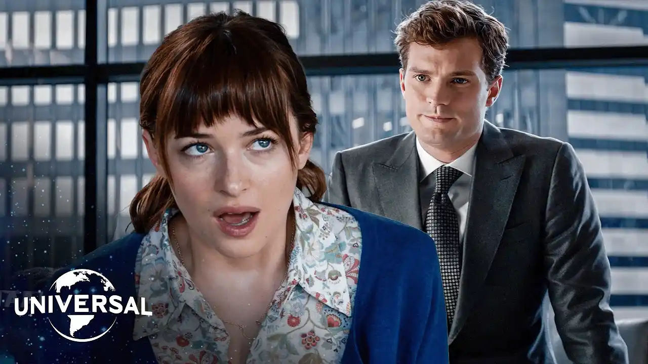 Fifty Shades of Grey | The Interview That Starts It All (Dakota Johnson, Jamie Dornan)