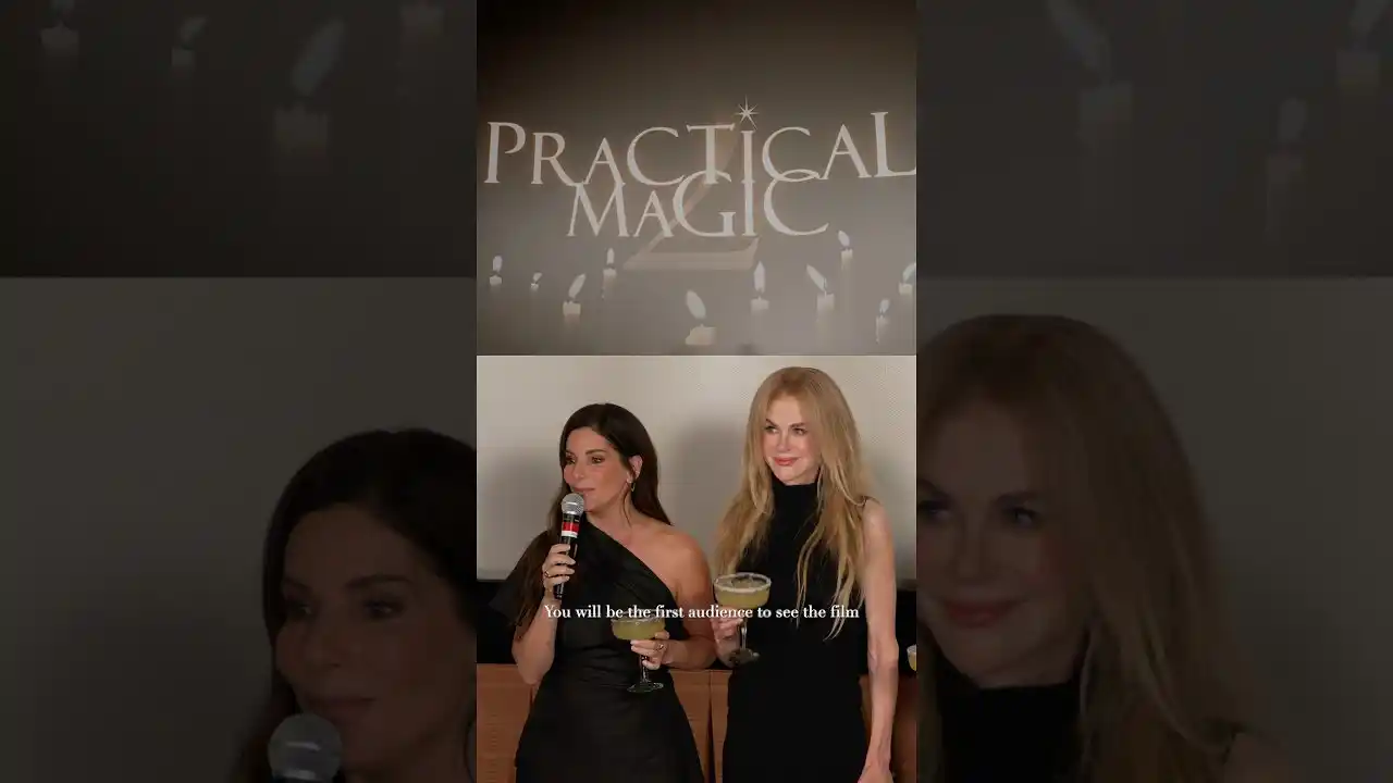 Video: What are you waiting for? Get your tickets NOW for #PracticalMagic2 💜