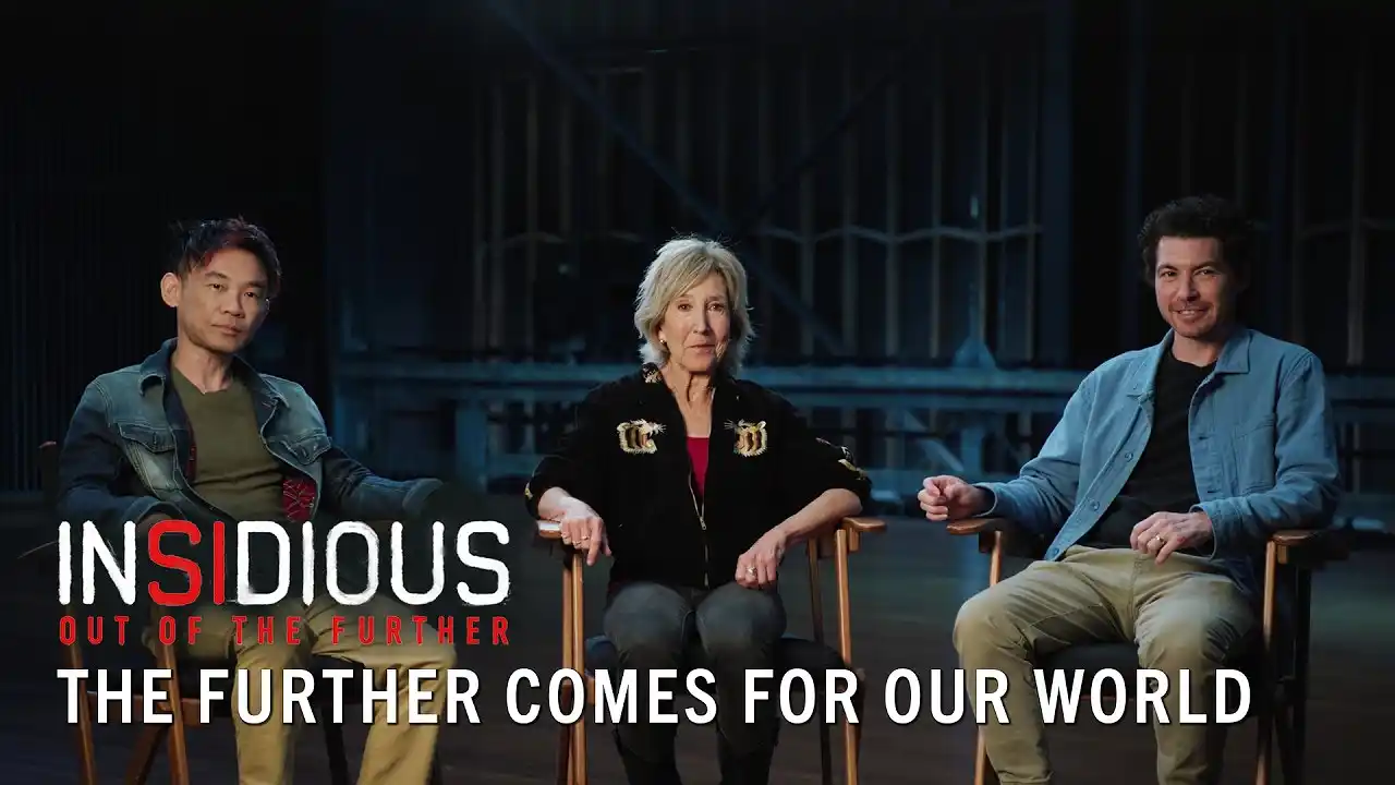 Video: INSIDIOUS: OUT OF THE FURTHER - Lin Shaye, James Wan, & Jacob Chase Discuss the Further