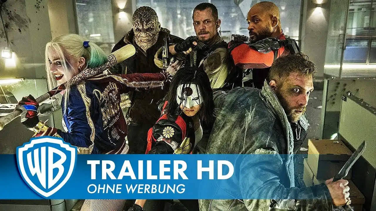 SUICIDE SQUAD - Blitztrailer Deutsch HD German (2016)