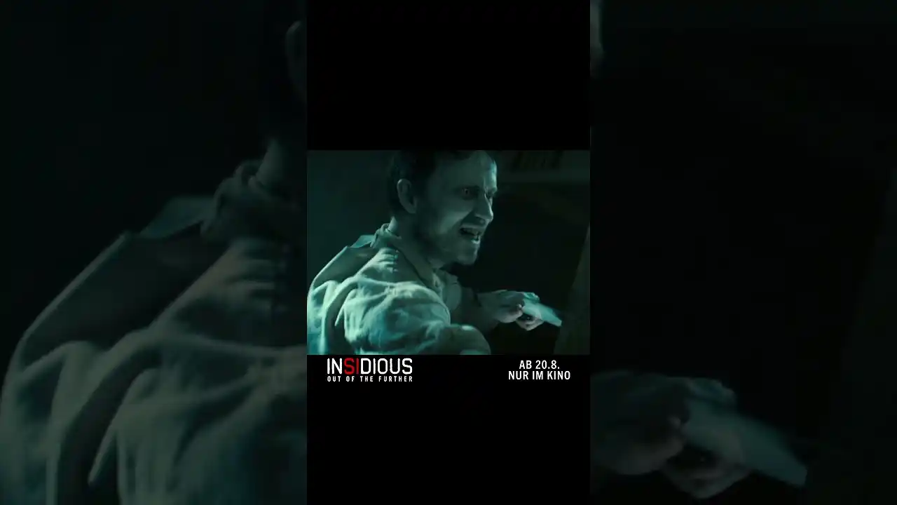 Video: Du wirst nie wieder durch eine rote Tür gehen. #Insidious: Out Of The Further – Ab 20.8. NUR im Kino