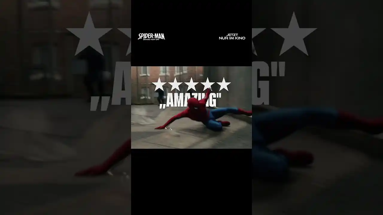 Video: Diesen Film willst du nicht verpassen! Tickets sichern für das Kino-Erlebnis #SpiderManBrandNewDay!