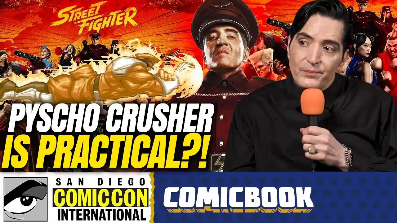 Video: The Psycho Crusher In Street Fighter Is REAL! - David Dastmalchian Talks M. Bison At SDCC 2026