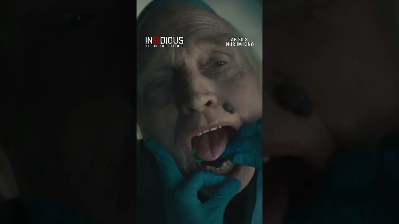Video: Zähne zusammenbeißen hilft diesmal auch nicht. #Insidious: Out Of The Further - Ab 20.8. NUR im Kino
