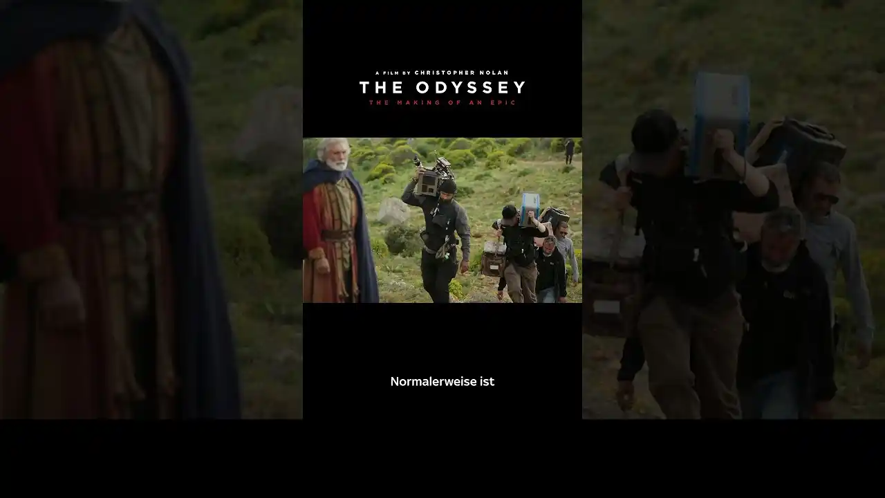 Video: Jetzt erstmal Füße hoch: Schau #DieOdysseeDasMakingOf jetzt bei #Sky.