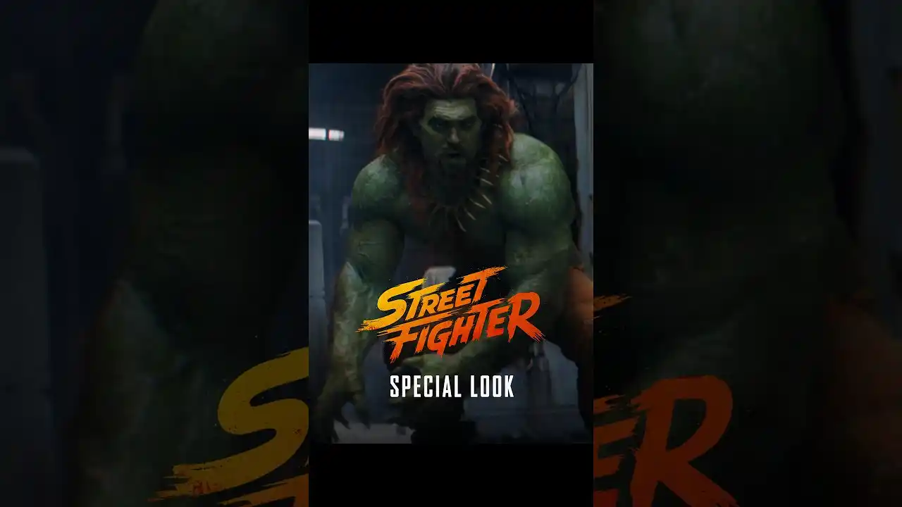 Video: The beast is unleashed. Jason Momoa as Blanka vs. Andrew Koji as Ryu in Street Fighter on October 16