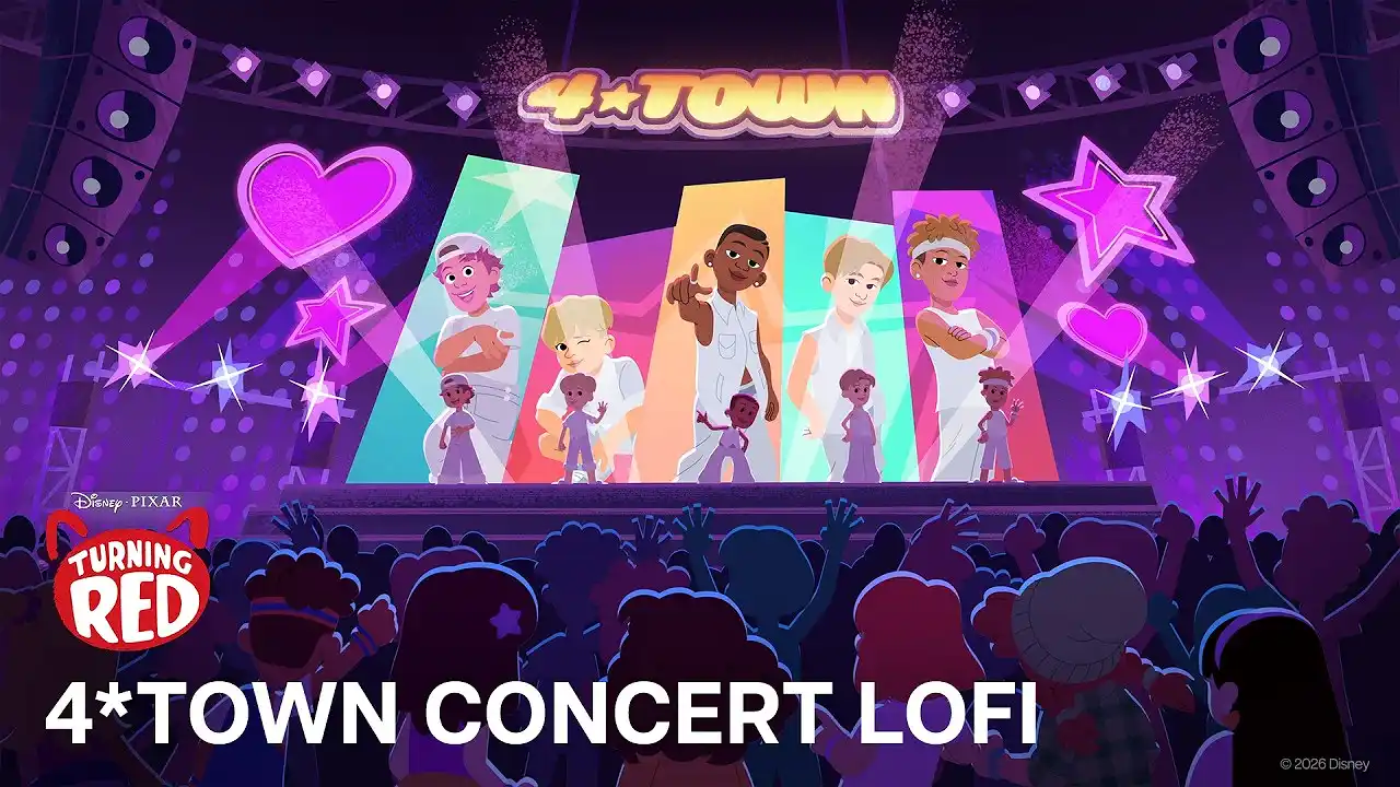 Video: 4*Town Concert | Turning Red LoFi