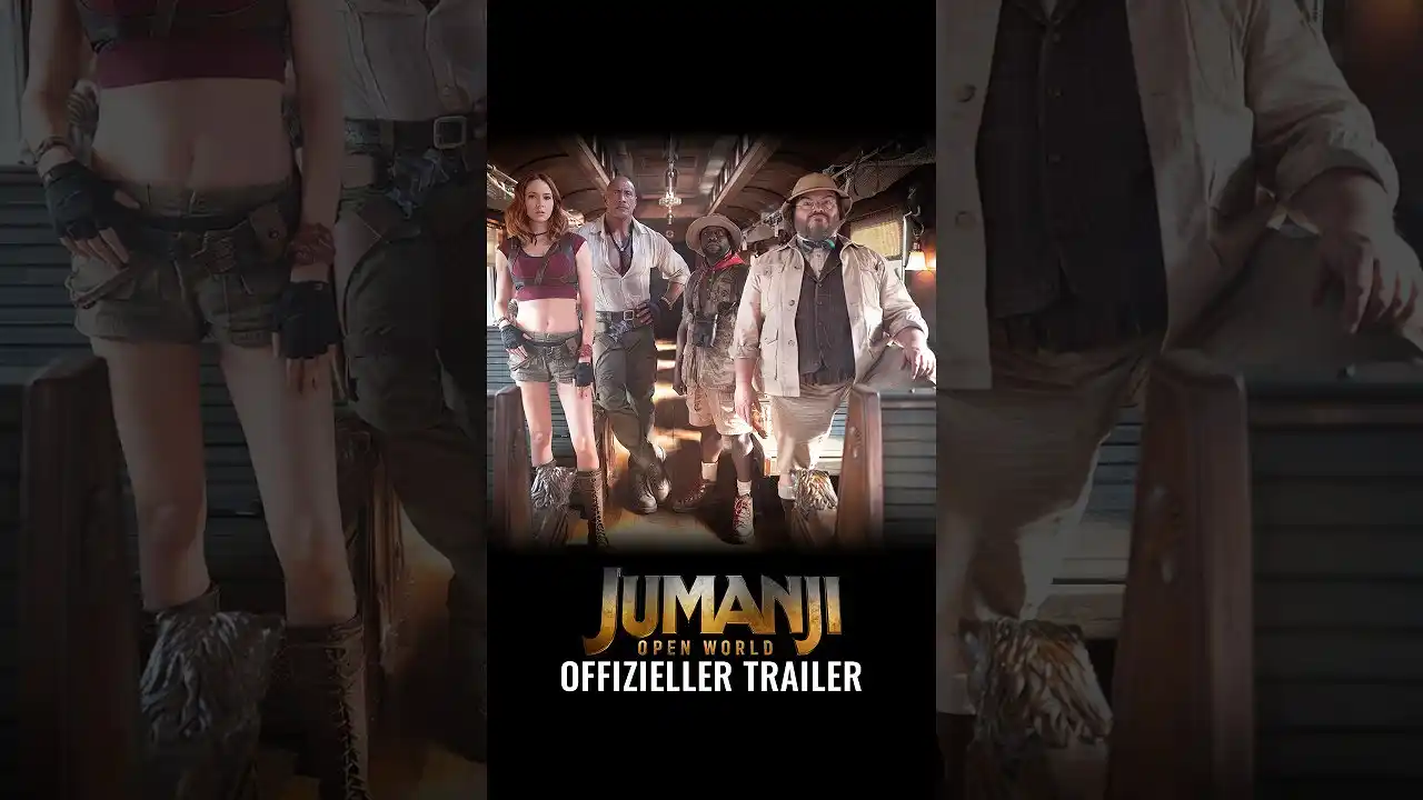 Video: Der finale Countdown hat begonnen. Der Trailer zu #JumanjiOpenWorld ist da! Ab Weihnachten im Kino.