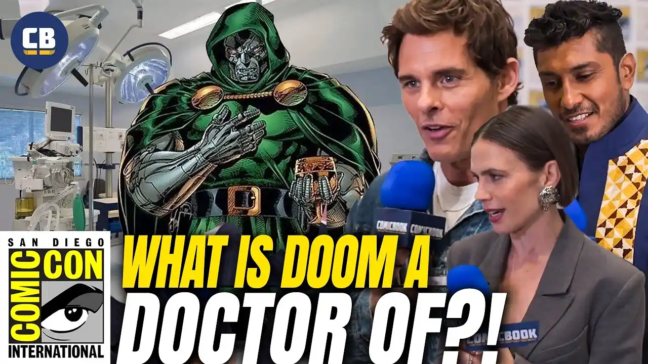 Video: Doomsday Actors Guess Doctor Doom's Actual Doctorate!