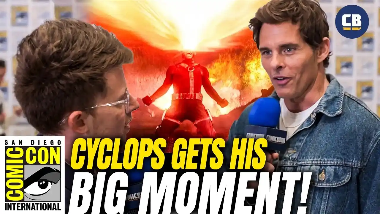 Video: Cyclops FINALLY Gets His Big Moment?! James Marsden Talks Avengers: Doomsday - SDCC 2026