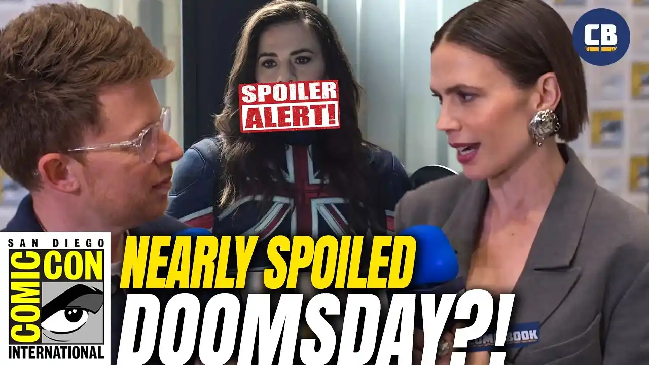 Video: How Haley Atwell Almost SPOILERS Avengers: Doomsday! - SDCC 2026