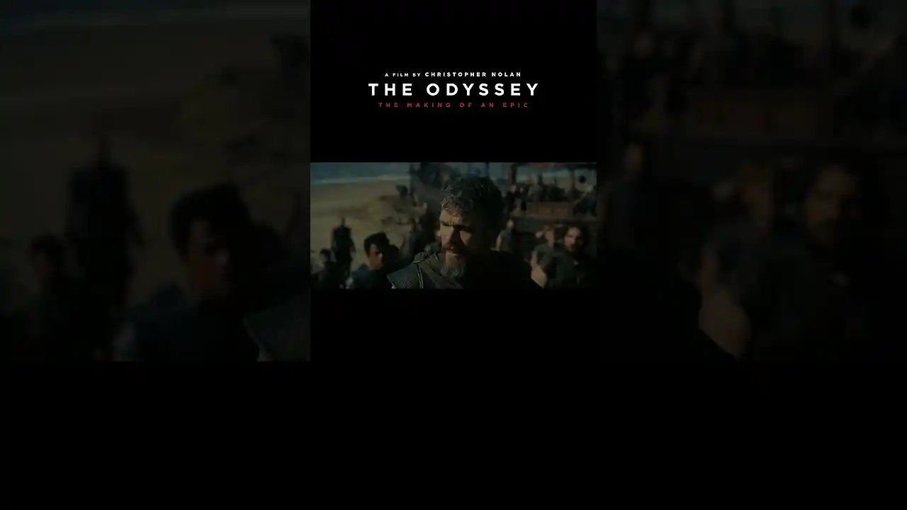 Video: Eine Aufgabe, wie keine zweite in Hollywood. ⚔️ Schau das #MakingOf von #DieOdyssee jetzt bei #Sky.