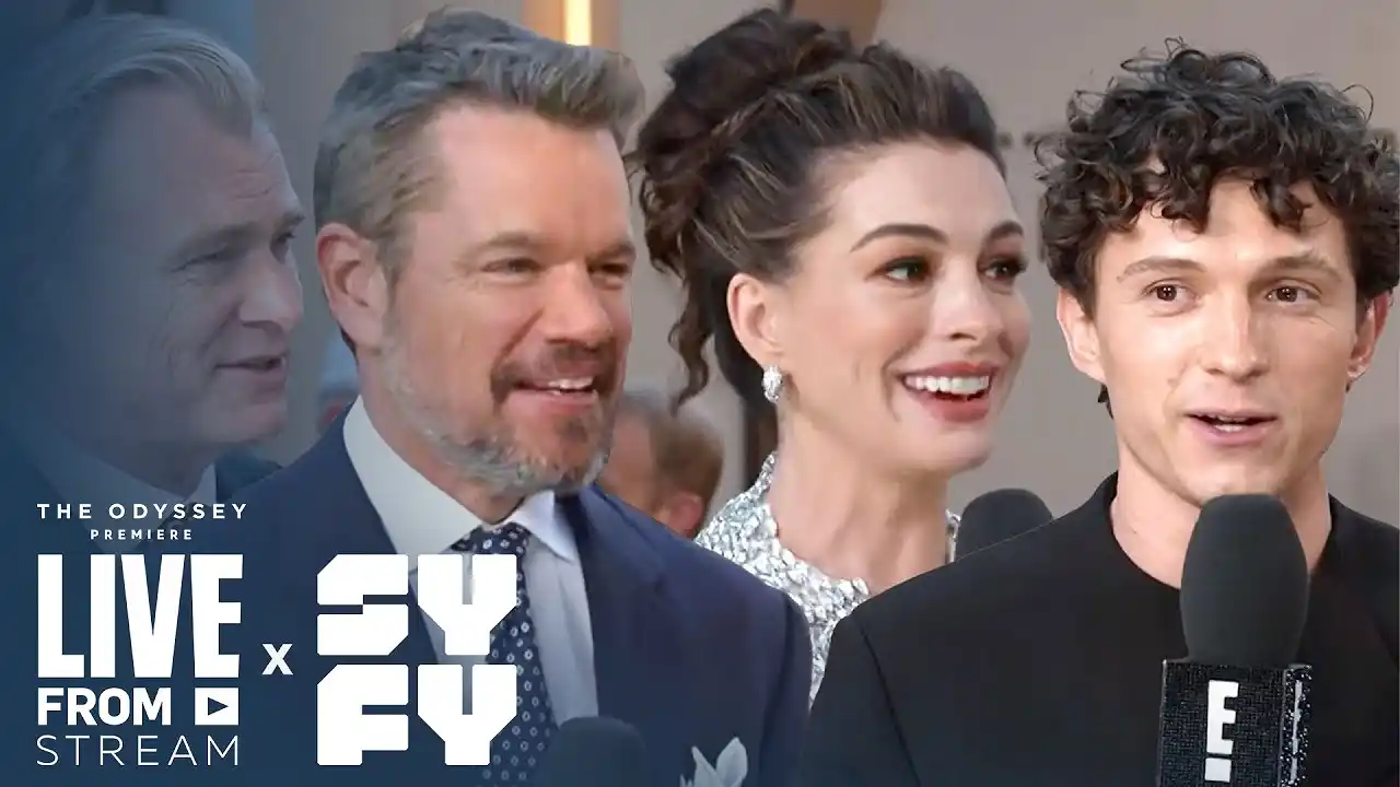 Video: The Odyssey: Matt Damon, Charlize Theron & More Share Behind-the-Scenes Details | SYFY