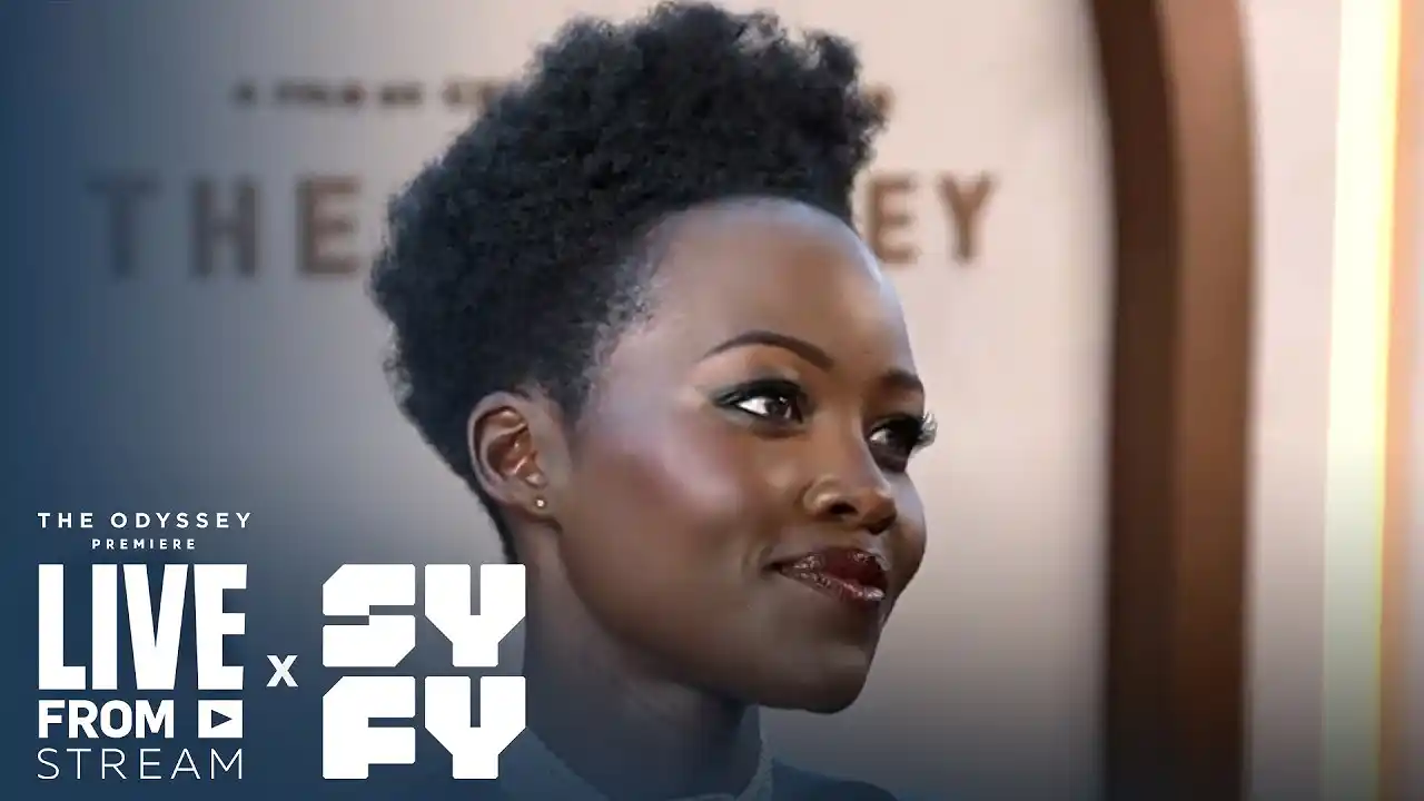 Video: The Odyssey: Lupita Nyong STUNNED She Was Top Choice For Helen of Troy | SYFY