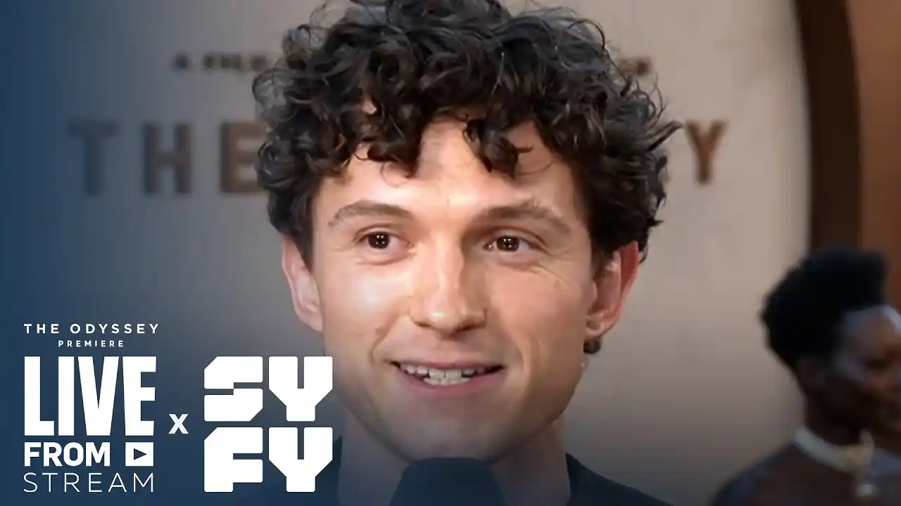 Video: Tom Holland PRAISES Christopher Nolan’s World-Building In The Odyssey | SYFY