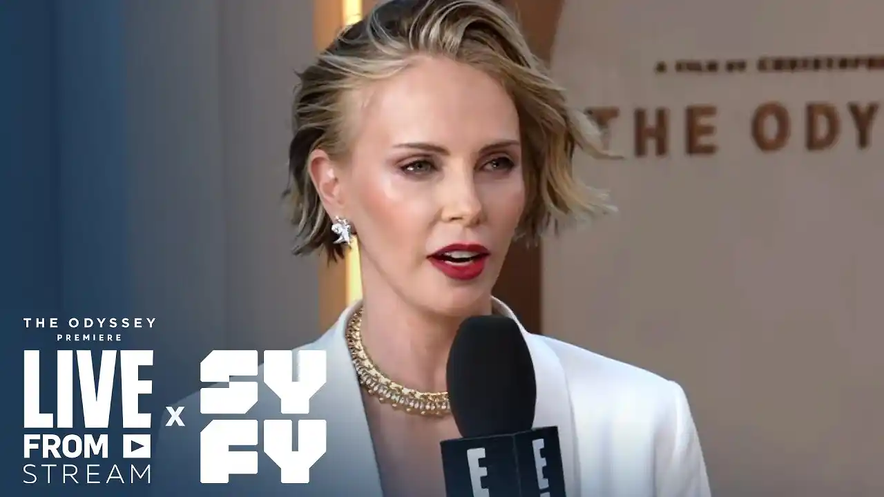Video: Charlize Theron Wanted MATT DAMON’s Role in The Odyssey | SYFY
