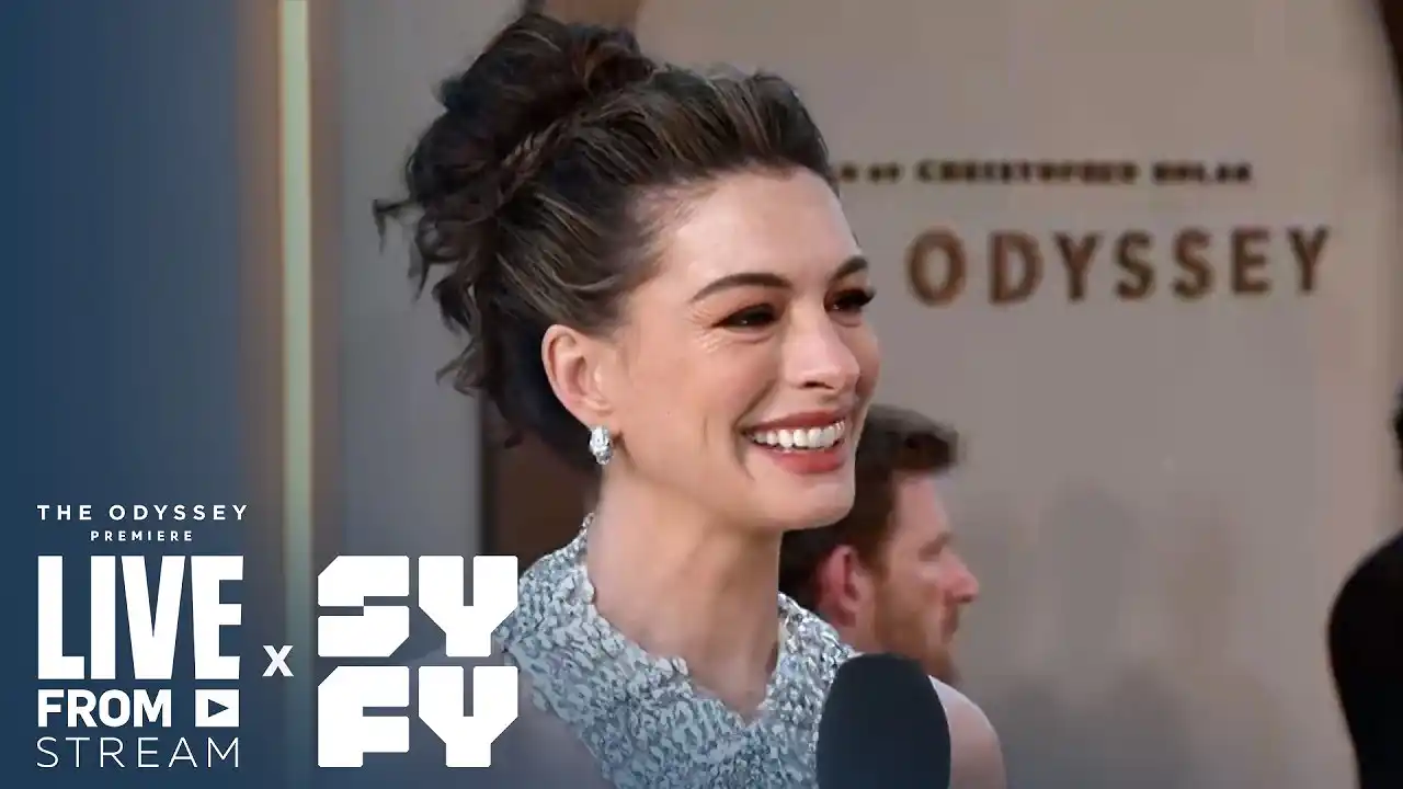Video: Anne Hathaway Brought This Personal Experience into The Odyssey’s Penelope | SYFY