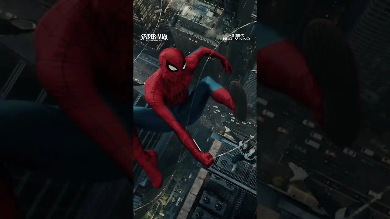 Video: Spider-Man ist näher als du denkst. #SpiderManBrandNewDay – Ab Mittwoch, 29.7. NUR im Kino.