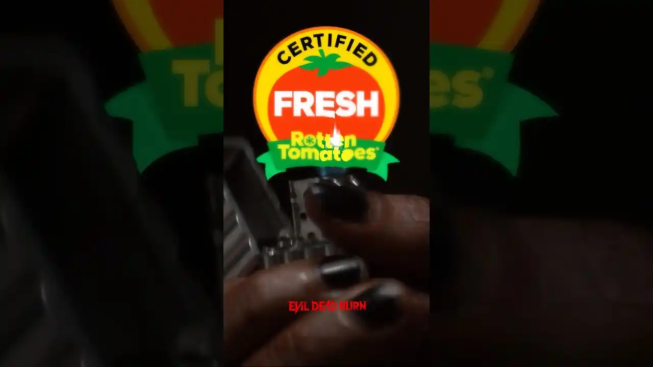 Video: Kunda… Astratta… Certified… Fresh… #EvilDeadBurn only in theaters TONIGHT.
