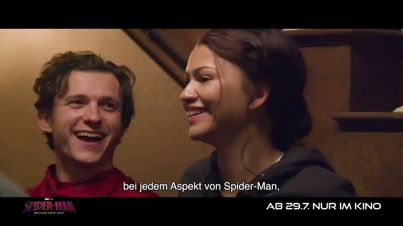 Video: Spider-Man: Brand New Day – Vignette Vibes Tom & Zendaya Deutsch (Kinostart 29.7.2026)