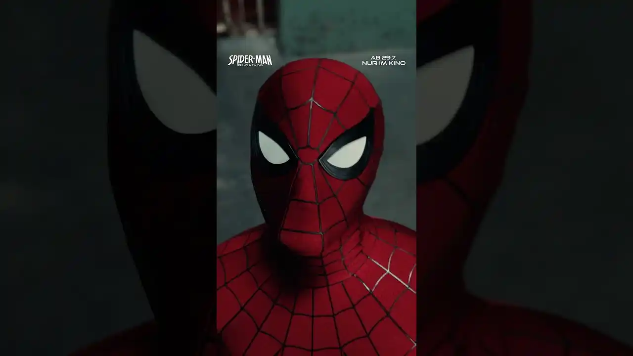 Video: Ein neuer Tag, ein neuer Held. #SpiderManBrandNewDay – Ab Mittwoch, 29.7. NUR im Kino.