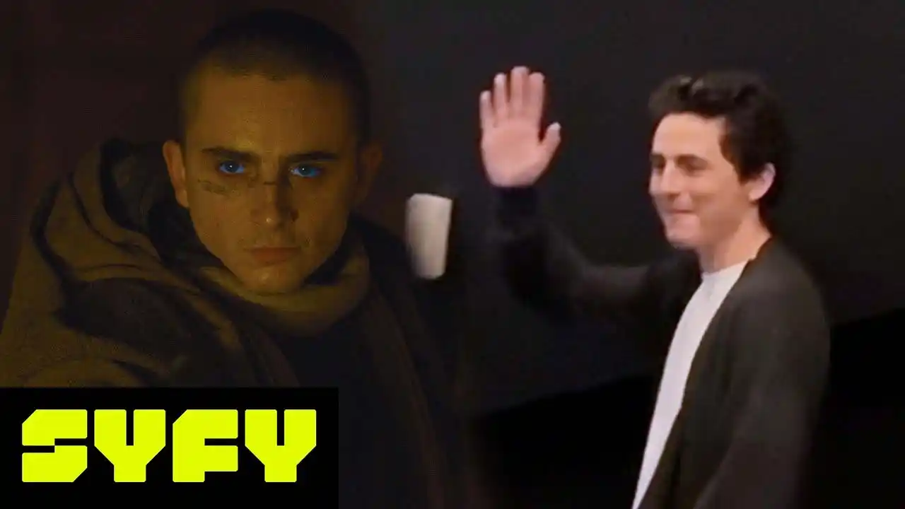 Video: Timothée Chalamet SURPRISES Dune: Part 3 Fans | SYFY