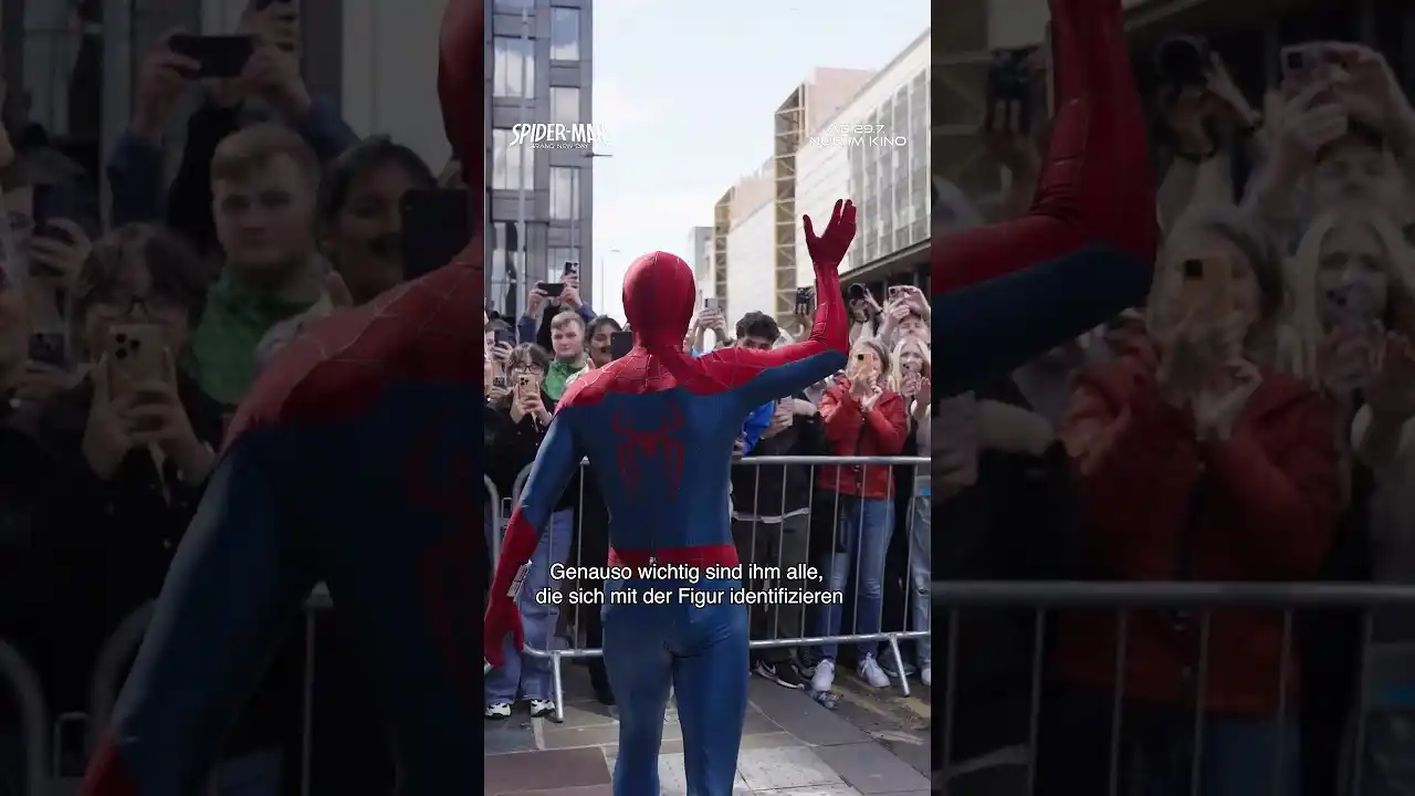 Video: Spider-Man wäre nicht derselbe ohne Tom Holland. #SpiderManBrandNewDay – Ab 29.7. NUR im Kino.