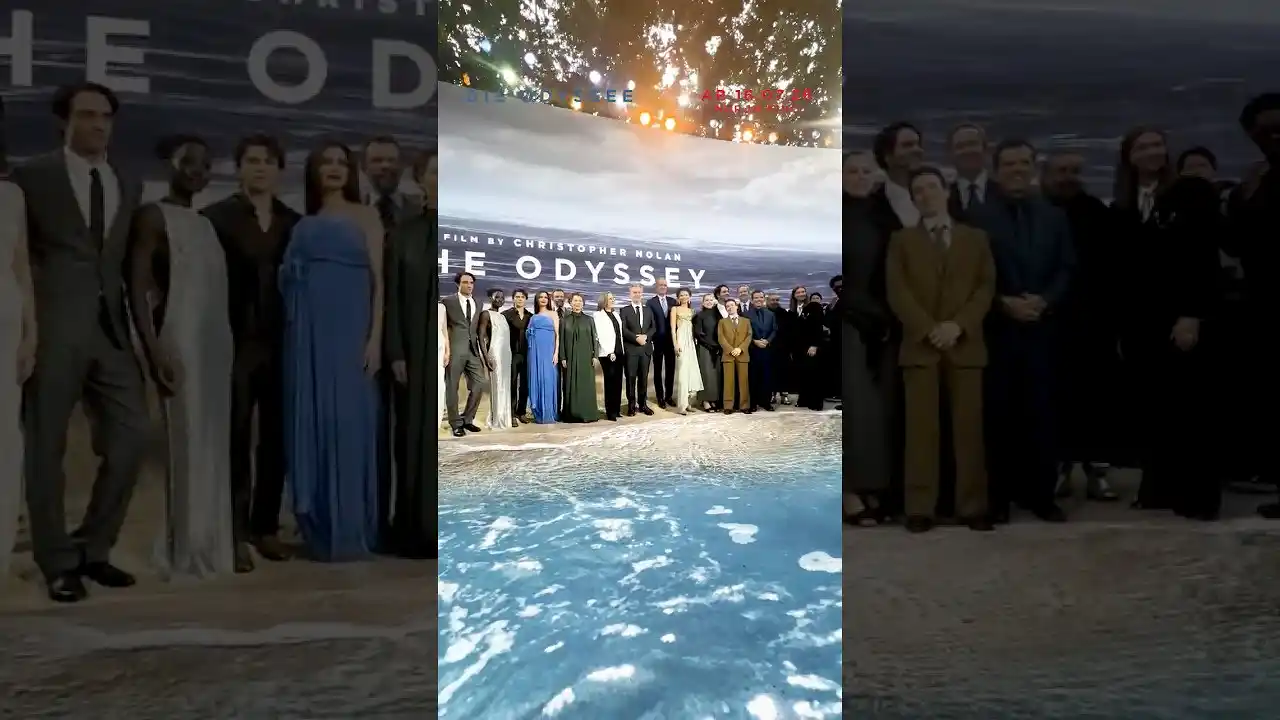 Video: Einfach episch! Das war die große Weltpremiere von DIE ODYSSEE in London.