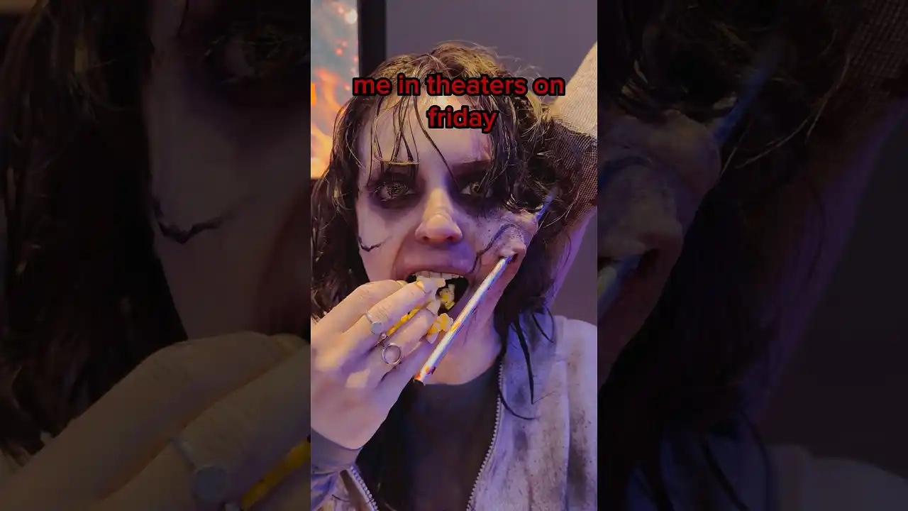 Video: She’ll see you Friday. 🍿 #EvilDeadBurn is showing at Regal Friday.